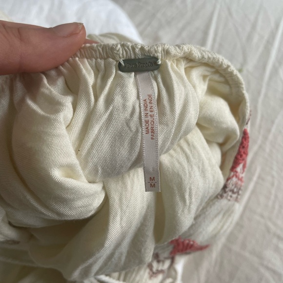 Free People Simply Fall Embroidered Mini Dress - Picture 8 of 9